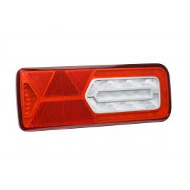 Rear lamp LED Right 12V, additional conns, triangle